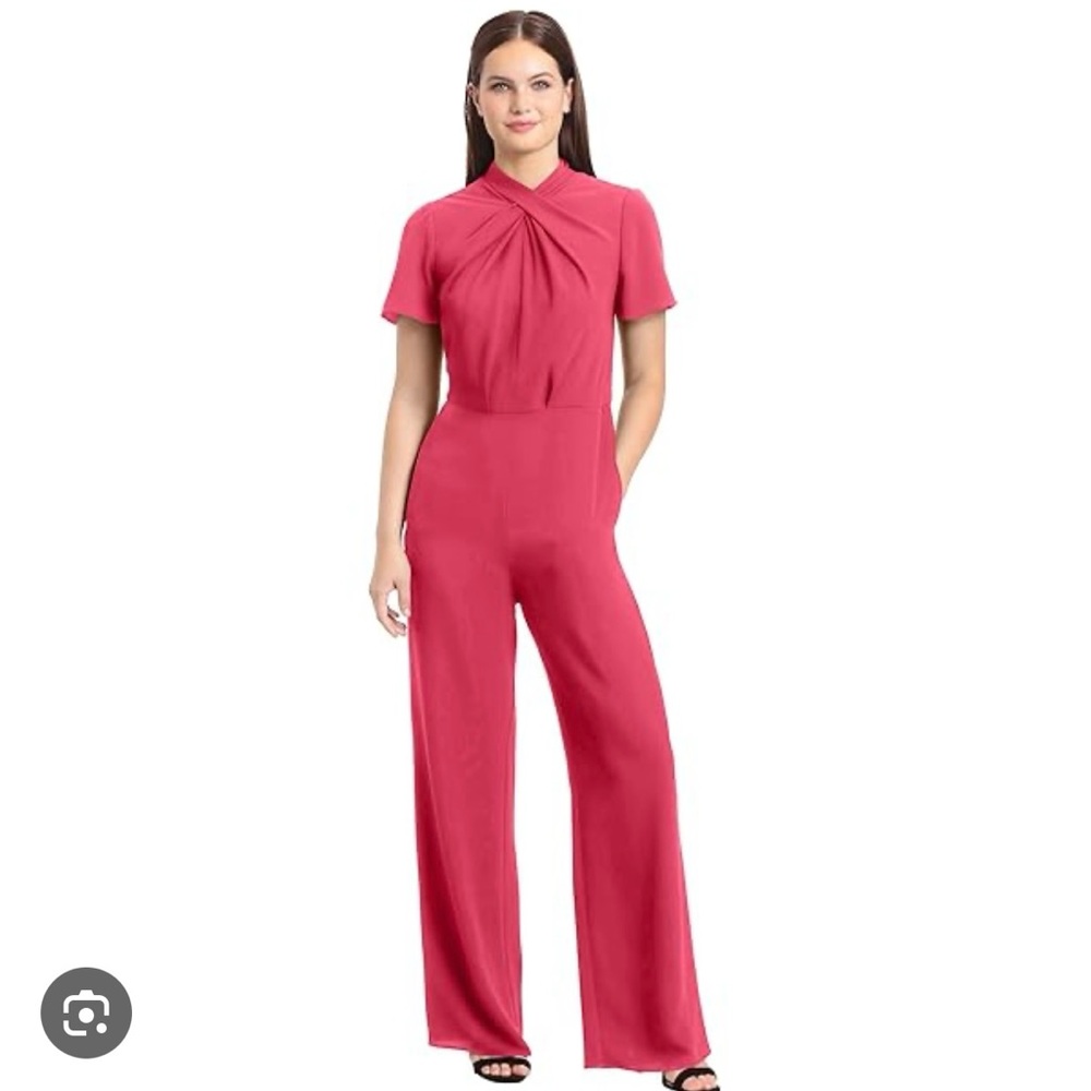 Maggy London Fuchsia Jumpsuit